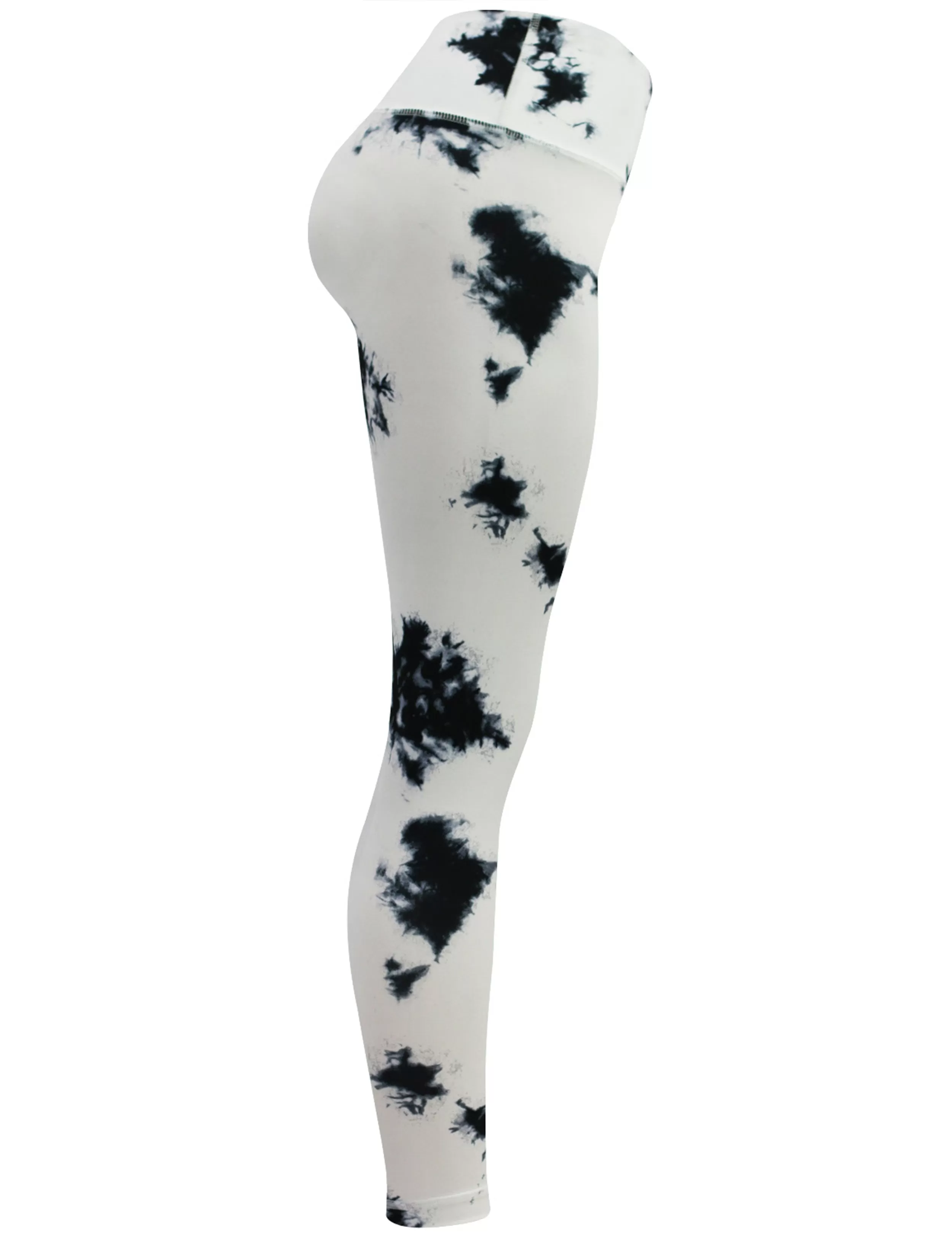 26" Printed Yoga Pants WHITEMARBLE