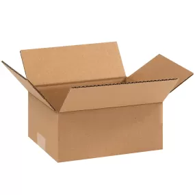 9 x 7 x 3 Flat Corrugated Boxes