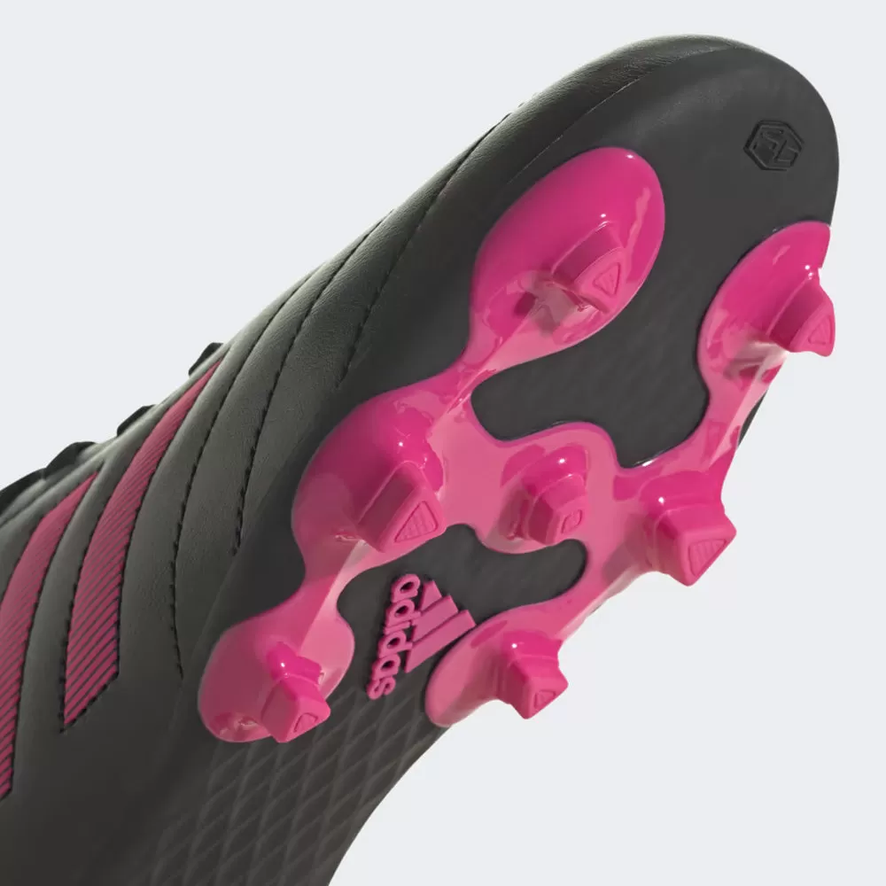 Adidas Goletto VIII Jnr FG Football Boots (Black/Team Shock Pink/Black)