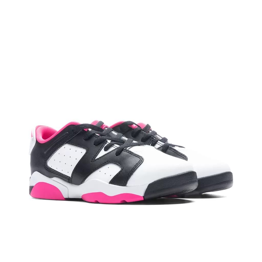 Air Jordan VI Retro Low (PS) - Black/Fierce Pink/White