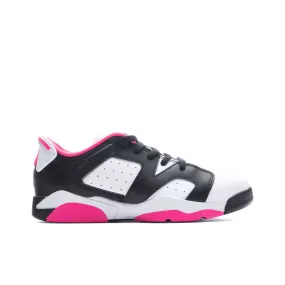 Air Jordan VI Retro Low (PS) - Black/Fierce Pink/White