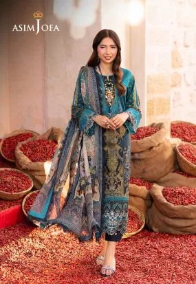 AJAR-22 EMBROIDERED LAWN 3 PCS