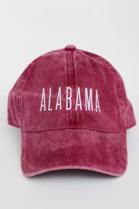 Alabama Vintage Embroidered Hat