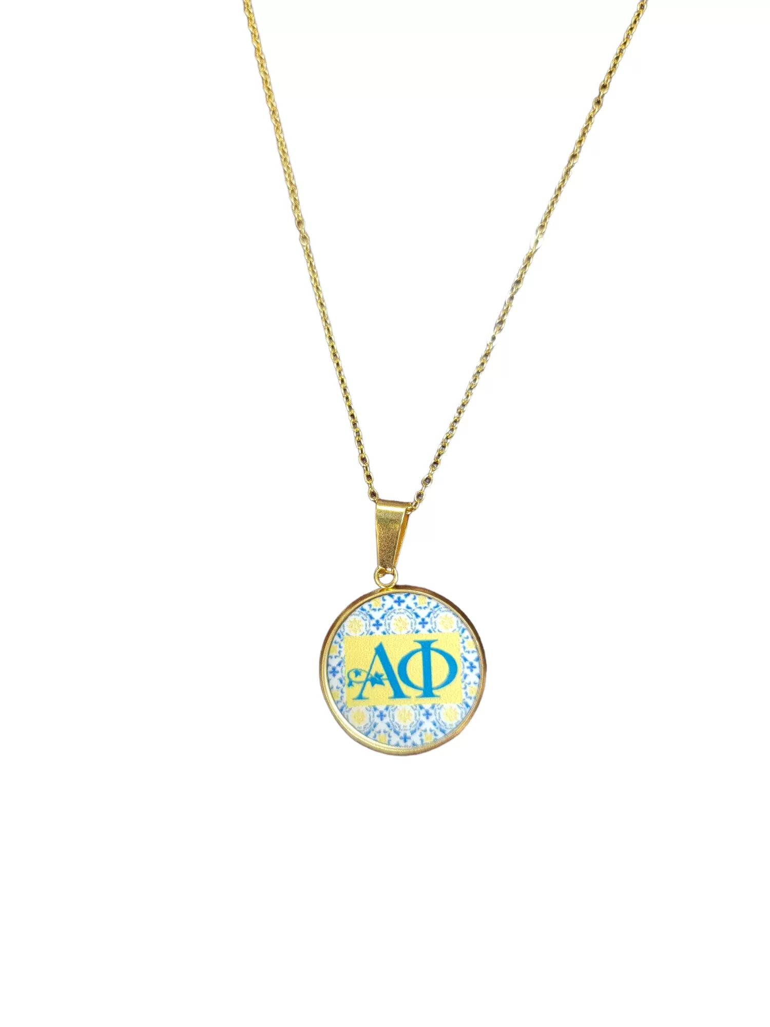 Alpha Phi Earrings and Necklace | A Perfect Gift for Sorority Girls