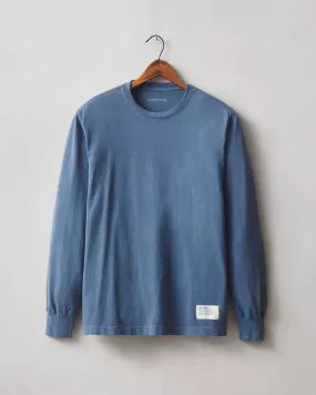 American Vintage Long Sleeve Tee - Dusk Blue