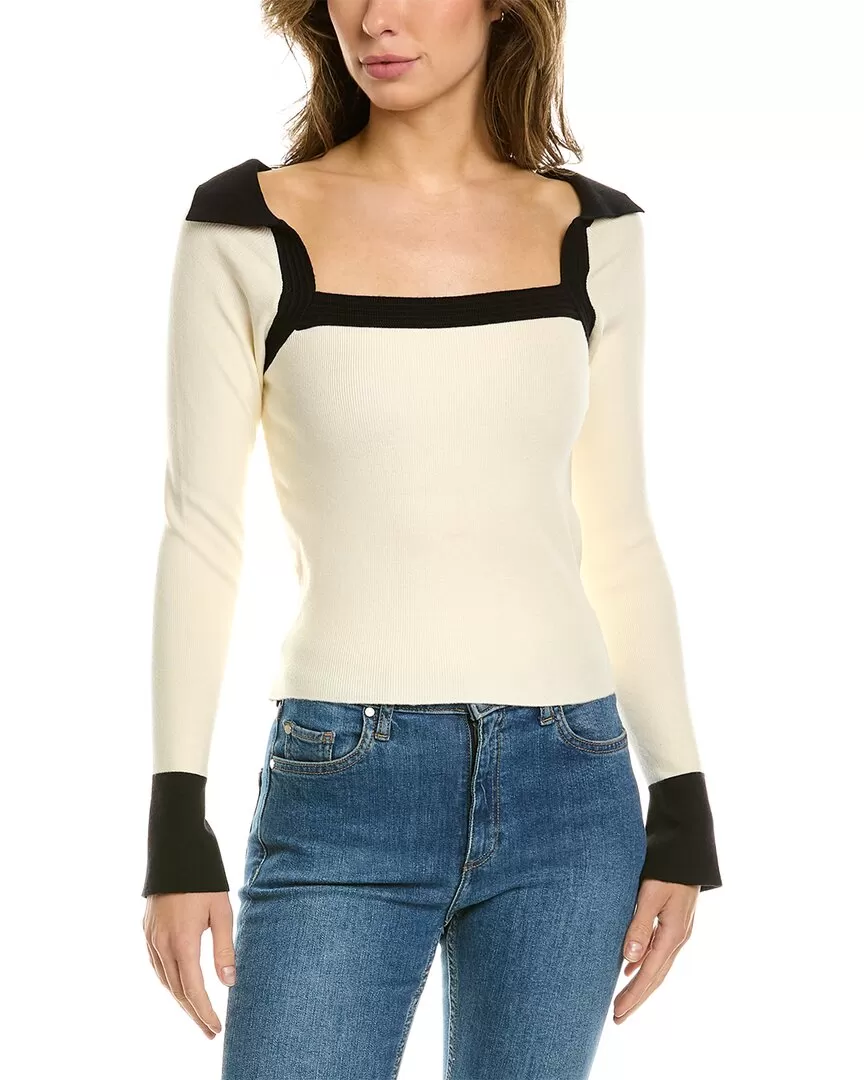 & ROUGE Square Neck Top