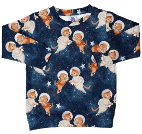 Astronaut Cats & Dogs Women's Jumper