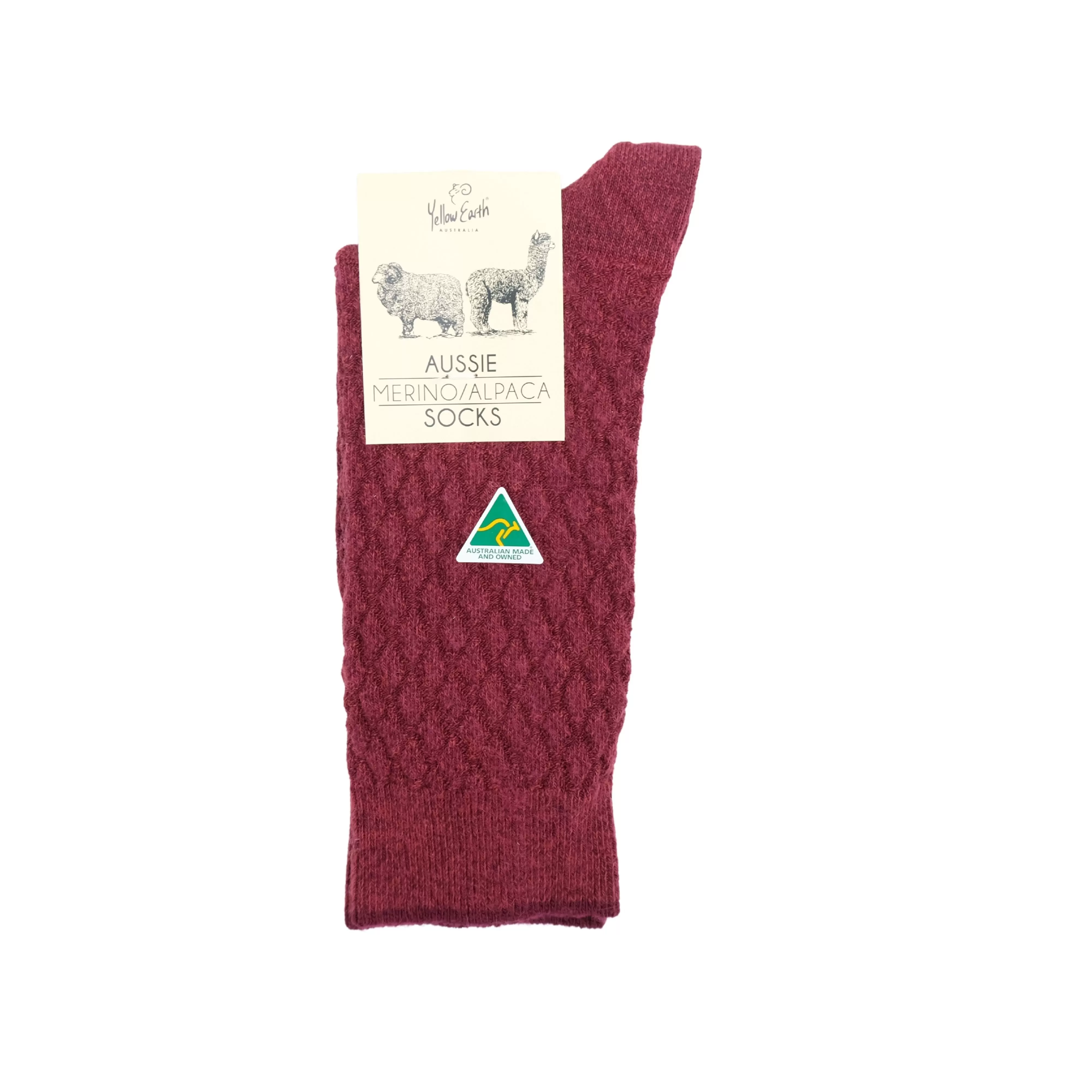 Australian Alpaca Wool Unisex Socks (Small) - Men's, Women's Super Warm Socks