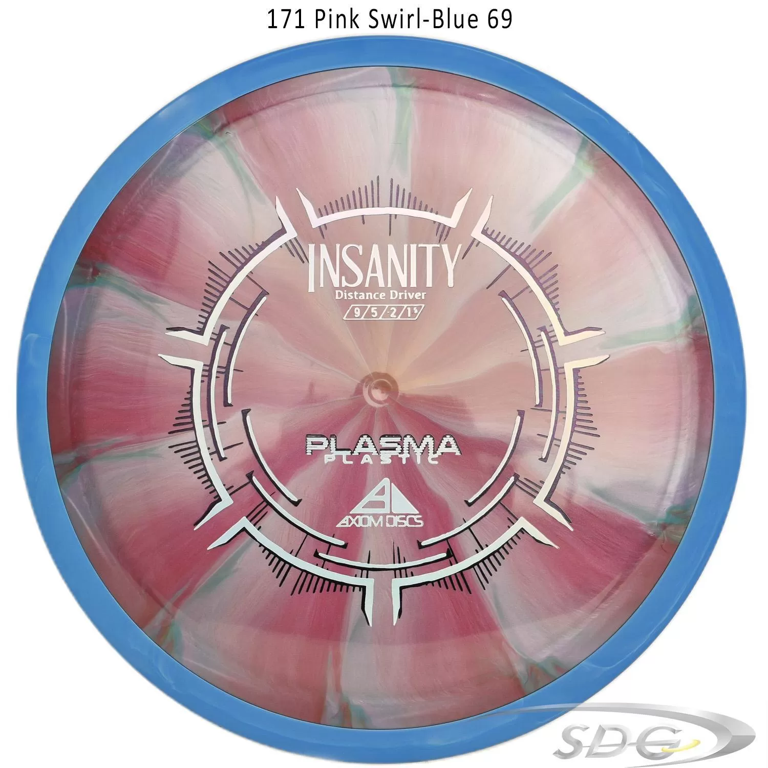 Axiom Plasma Insanity Disc Golf Distance Driver