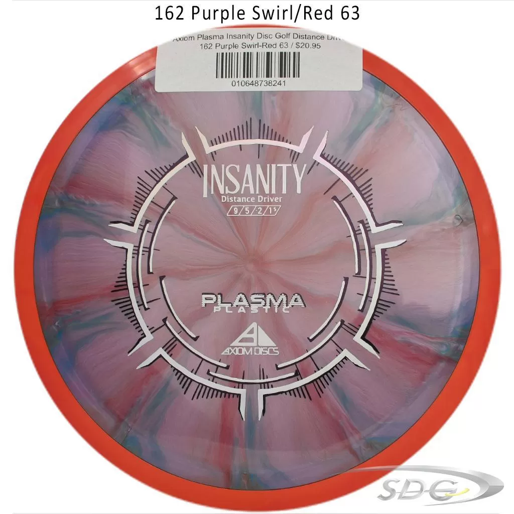 Axiom Plasma Insanity Disc Golf Distance Driver