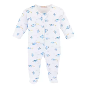 Baby Club Chic - Sky Adventure Zip Footie