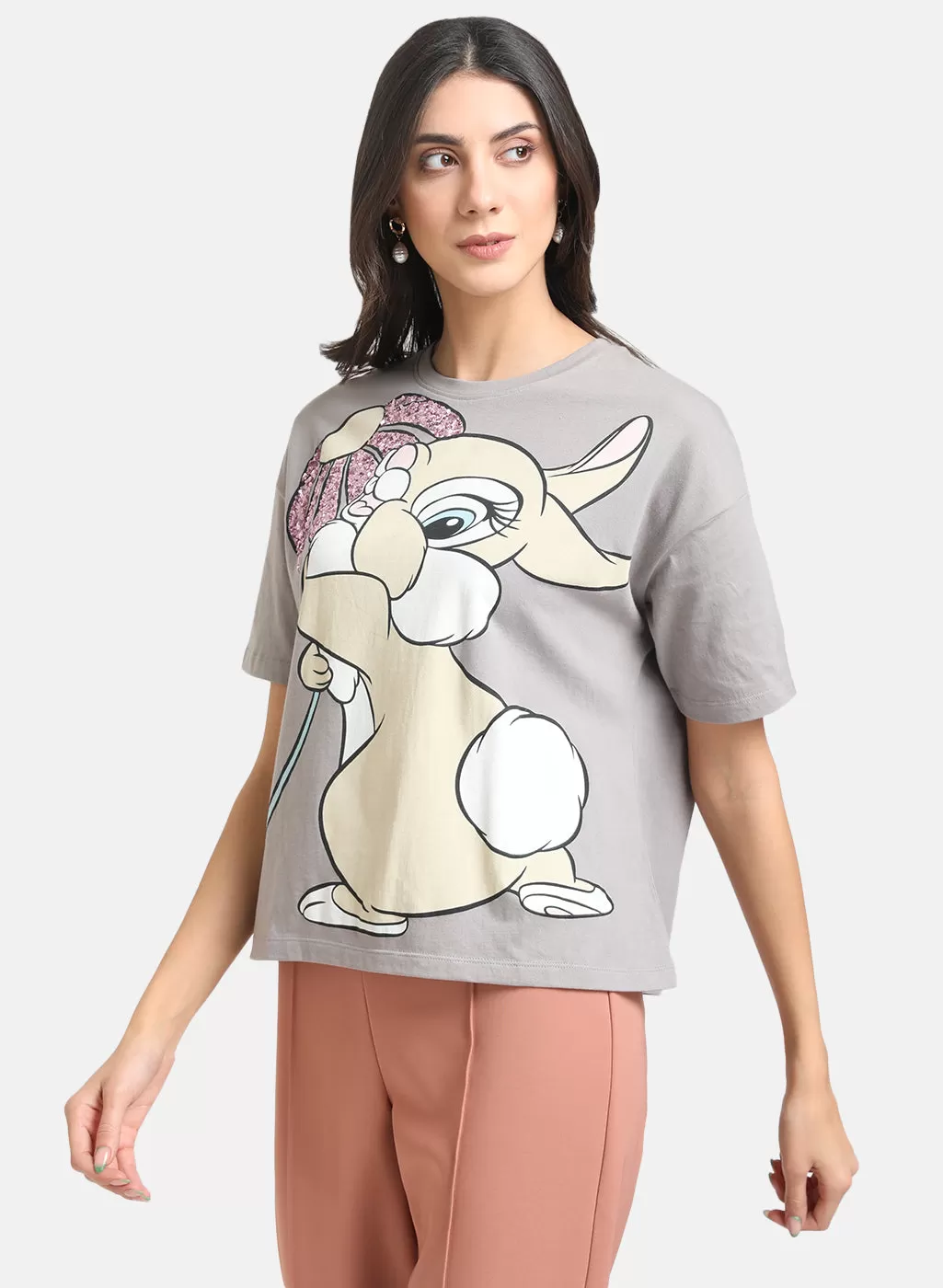 Bambi Disney Tie Dye Printed T-Shirt