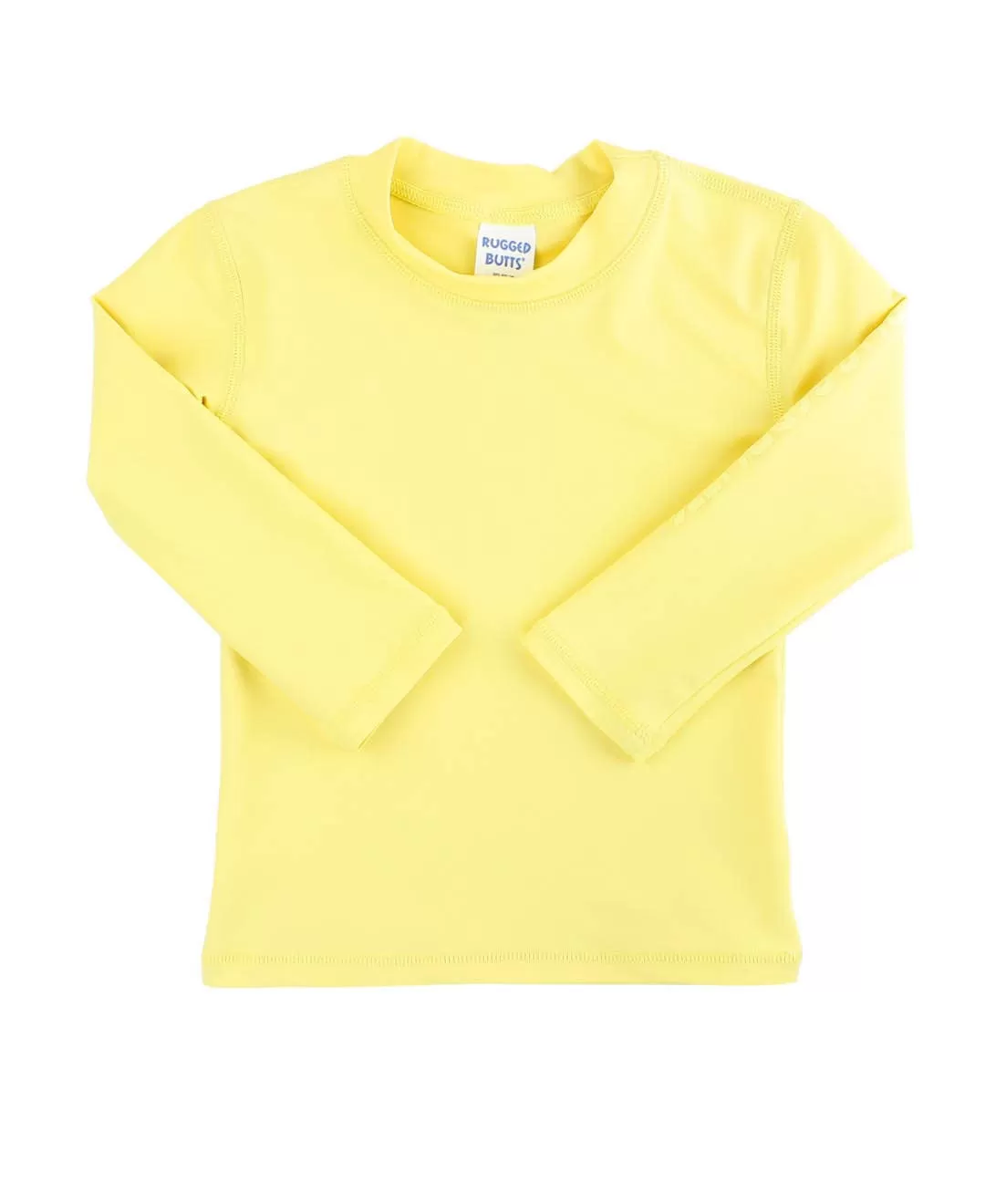 Banana Yellow Long Sleeve Logo Rash Guard