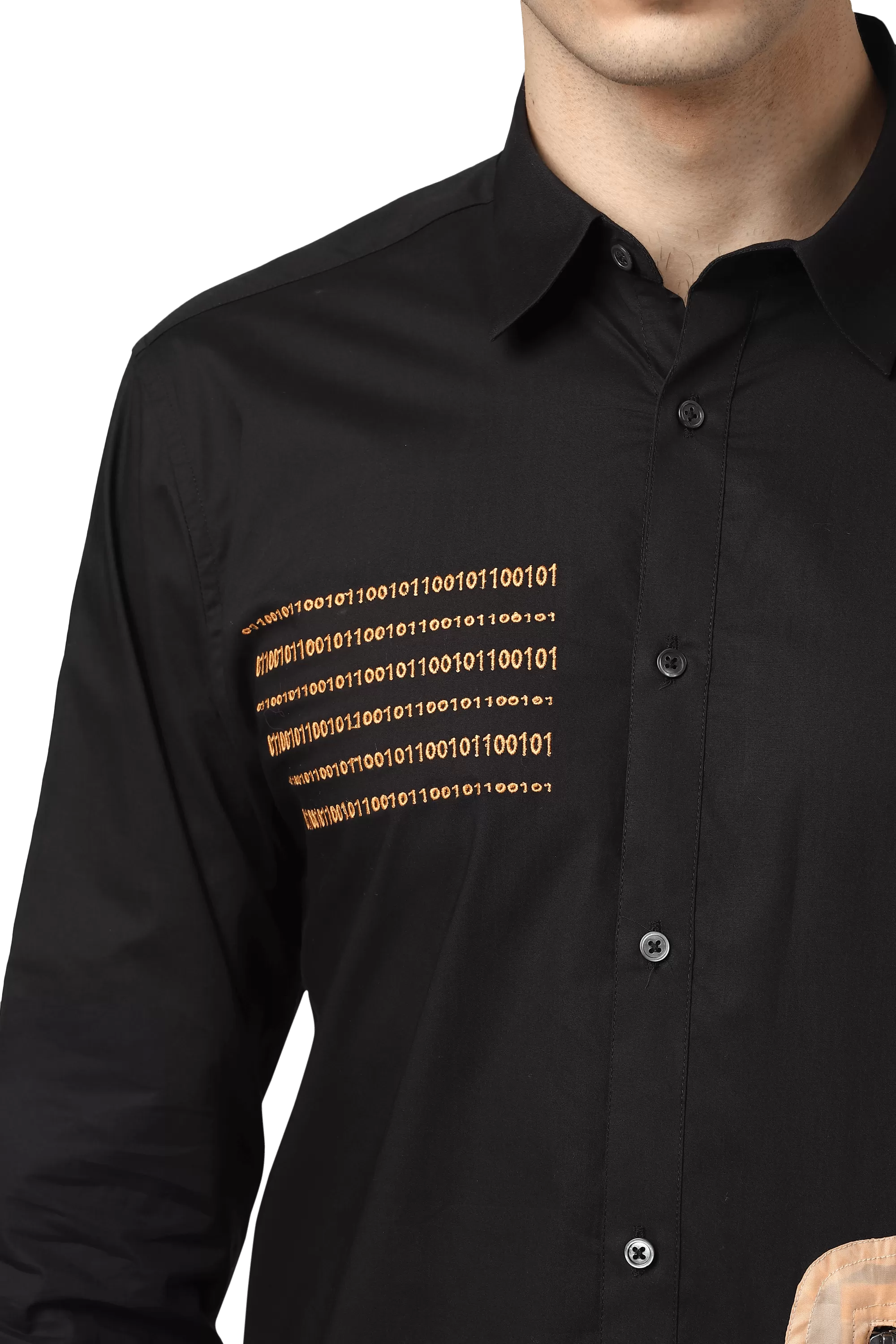 Binary Shirt With Utility Pocket & Elbow Patch