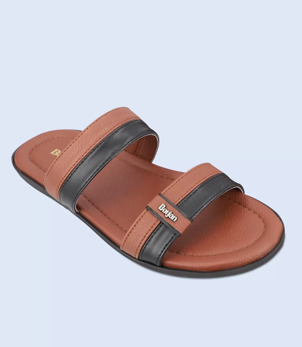 BM5631-TAN-Men Slippers