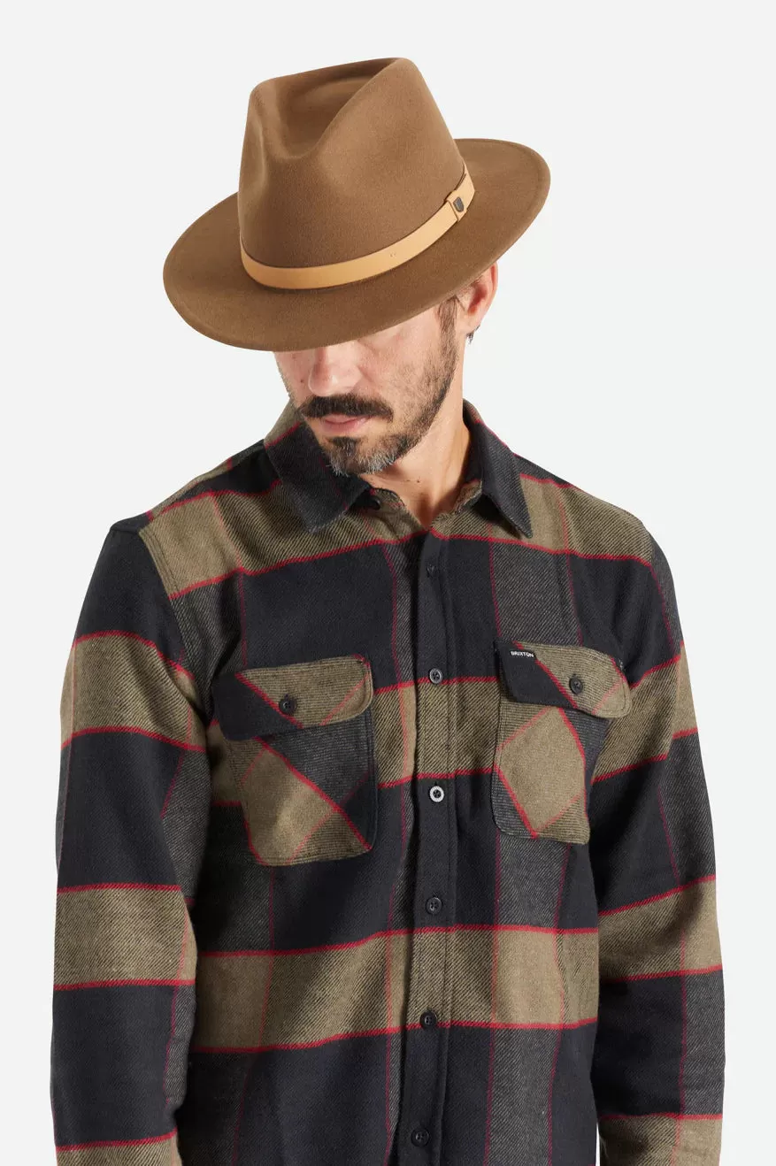 Brixton Messer Fedora - Desert Palm