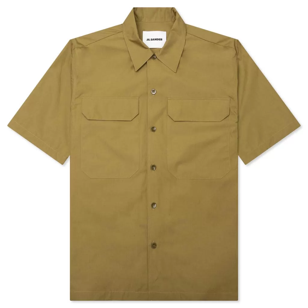 Button Up Shirt - Honey Blonde