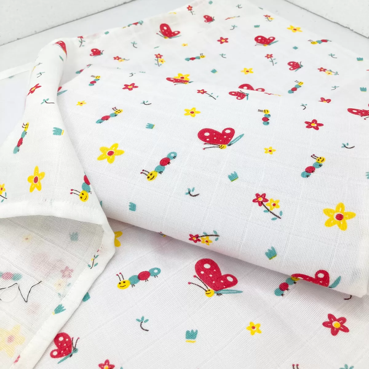 Buy 4 Get 2 Free - NewYear OFFER 100%  Muslin Swaddle