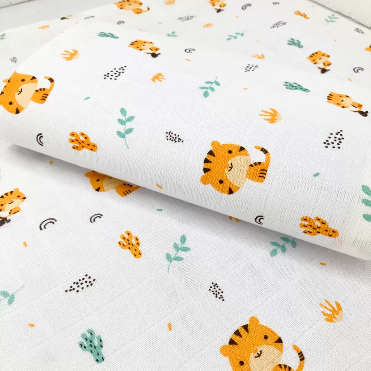 Buy 4 Get 2 Free - NewYear OFFER 100%  Muslin Swaddle