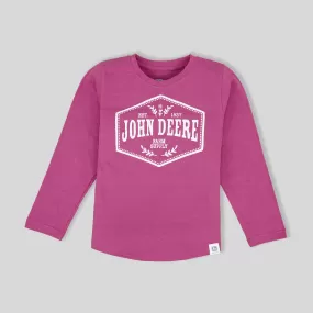 C1095 JD 1837 Farm Supply Pink T-Shirt