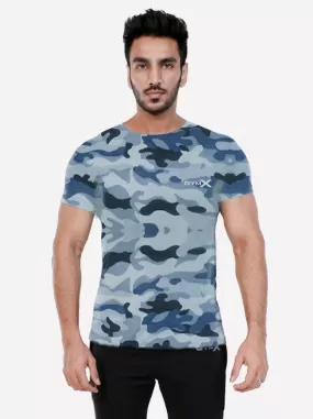 Chaos Blue Camo Tee - Sale