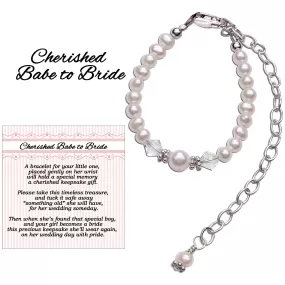 Cherished Moments Cherished Babe to Bride Sterling Silver Baby Bracelet