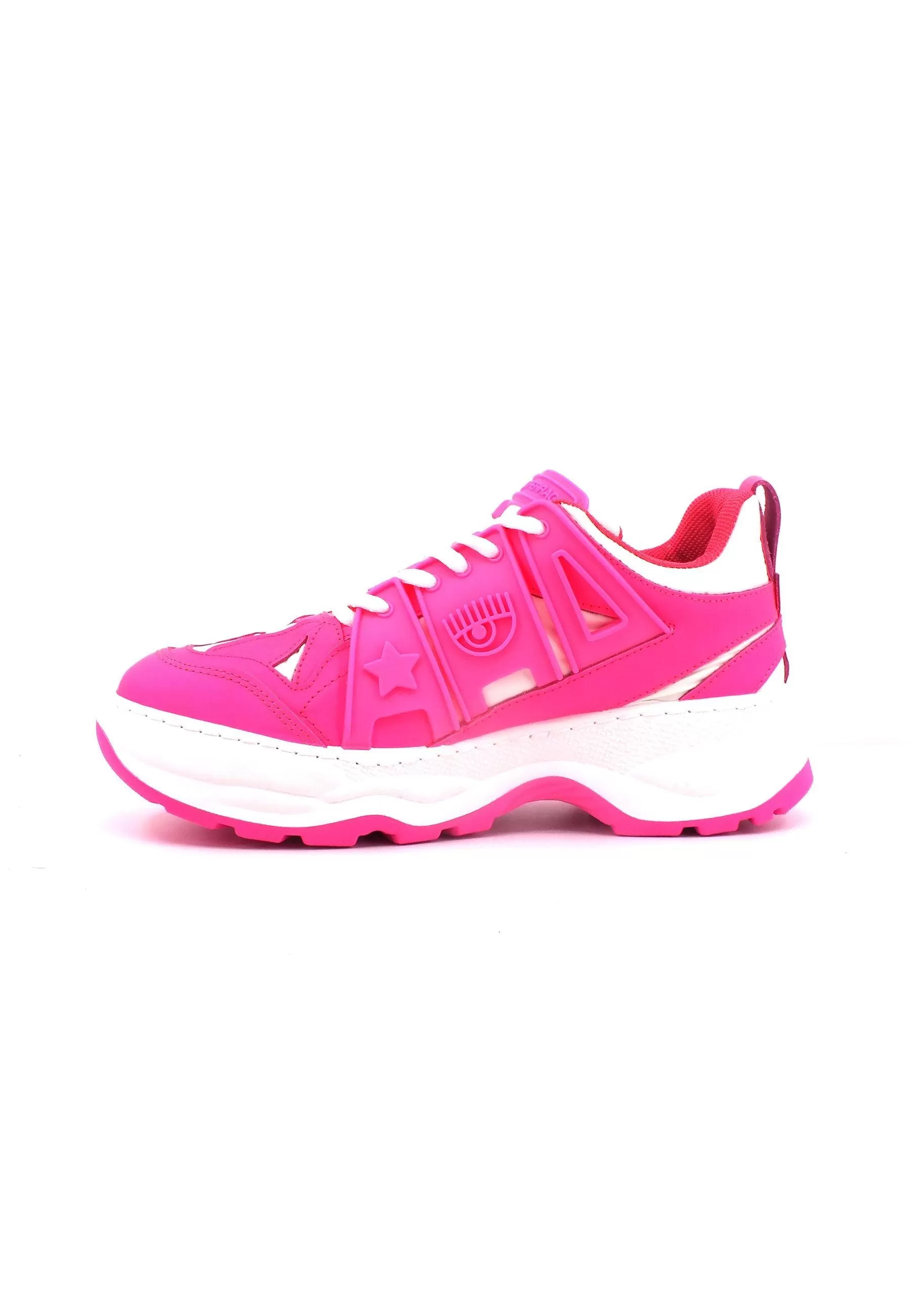 CHIARA FERRAGNI Sneaker Eye Donna Pink Fluo White CF3101-065