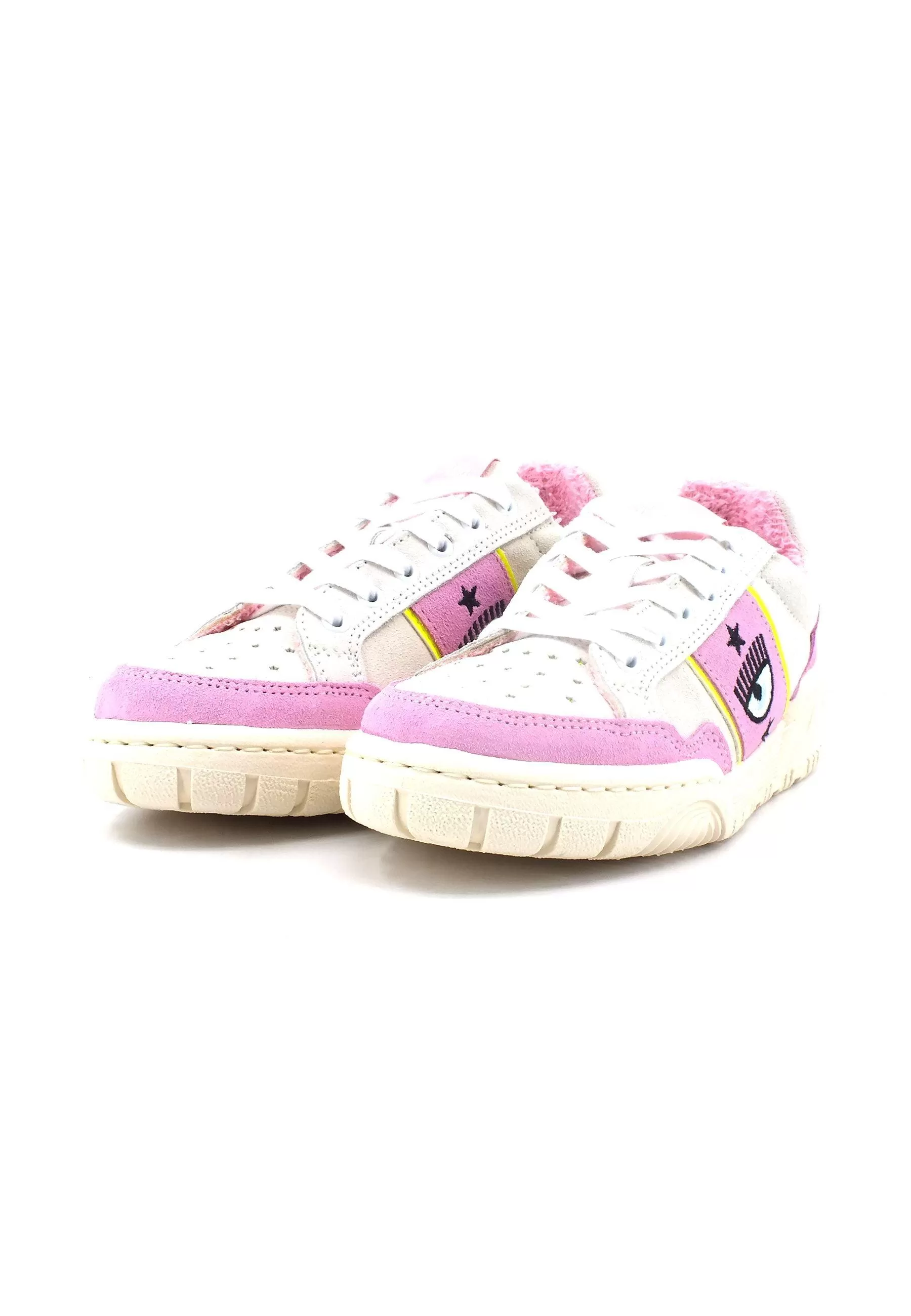 CHIARA FERRAGNI Sneaker Low Donna Light Grey Pink CF3106-236