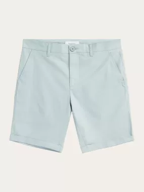 CHUCK regular chino poplin shorts - Gray Mist