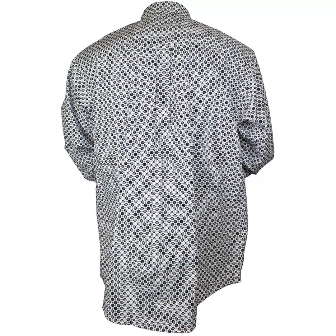 Cinch Men's Geometric Sun Print Button-Down Shirt