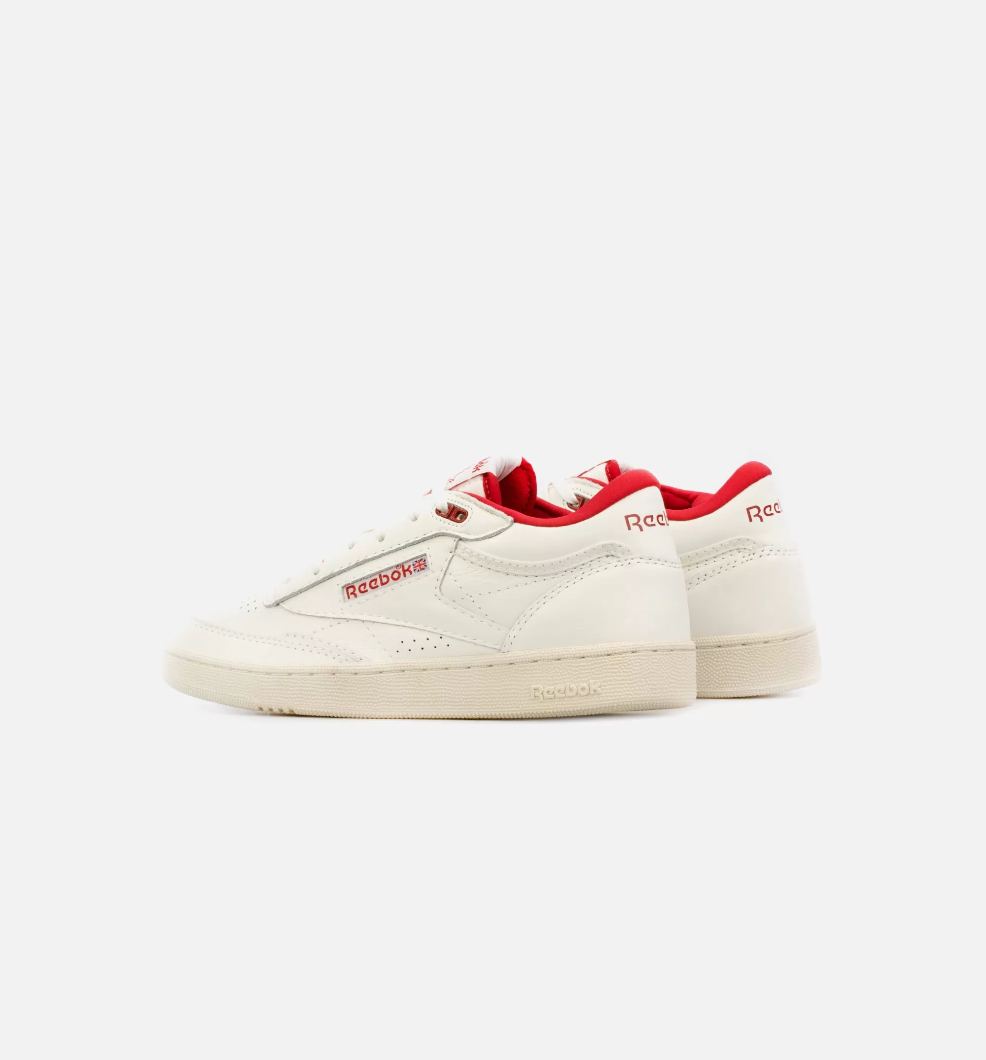 Club C Mid II Vintage Mens Lifestyle Shoe - White/Red