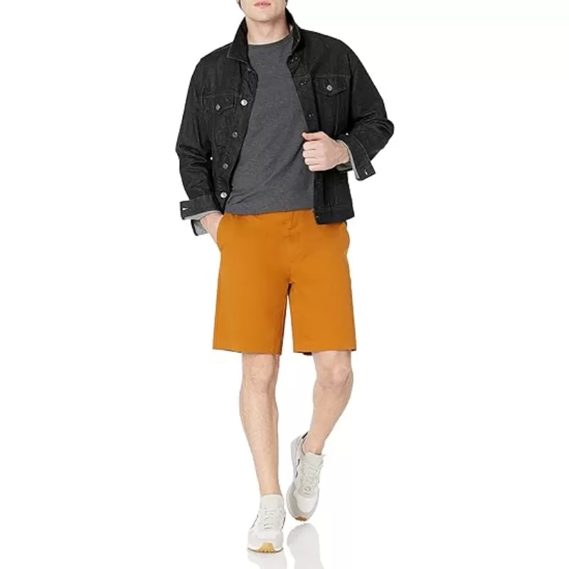 Comfy Shorts With Front Slant Pockets