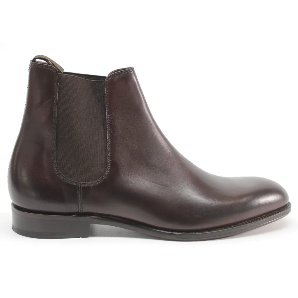 Coppergate Polished Leather Men's Chelsea Boots