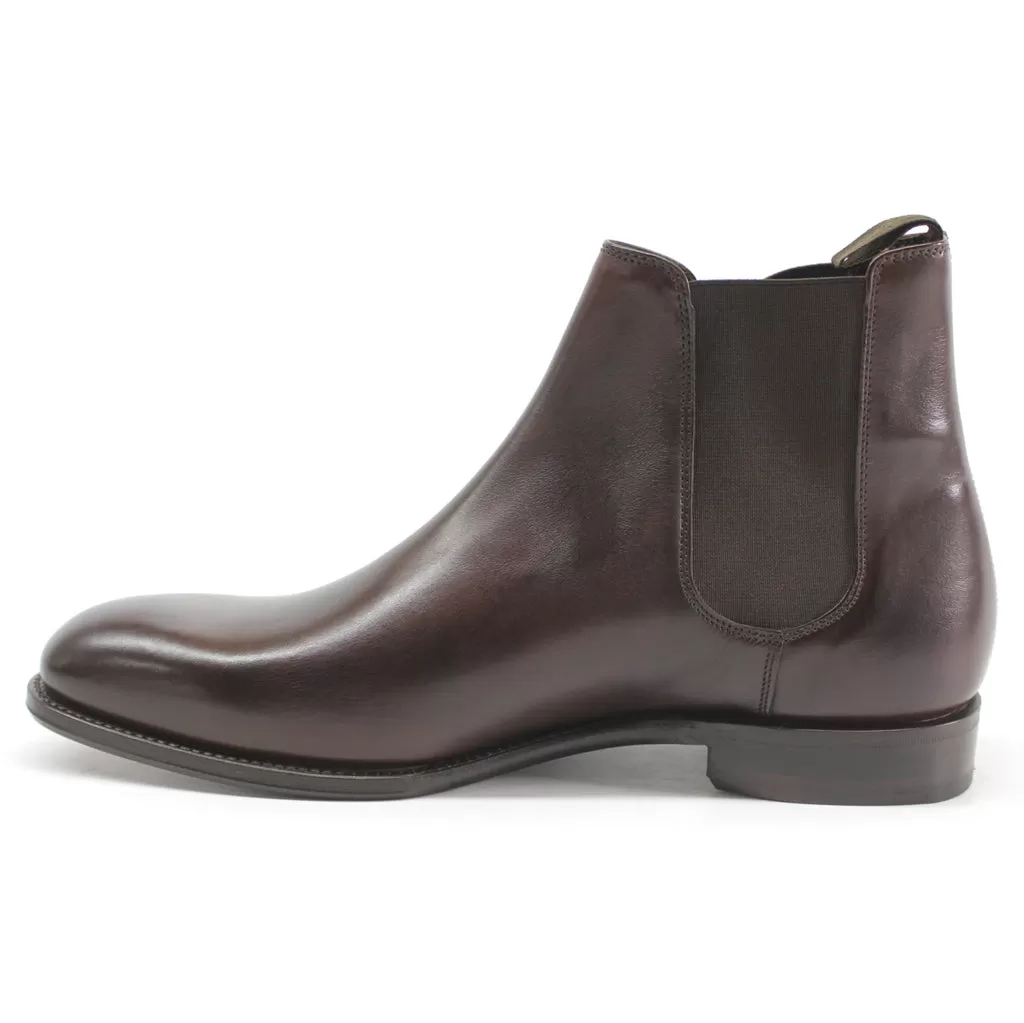 Coppergate Polished Leather Men's Chelsea Boots