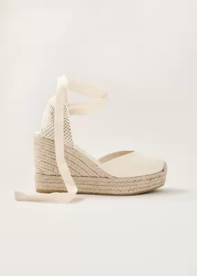 Cordelia Cream Espadrilles