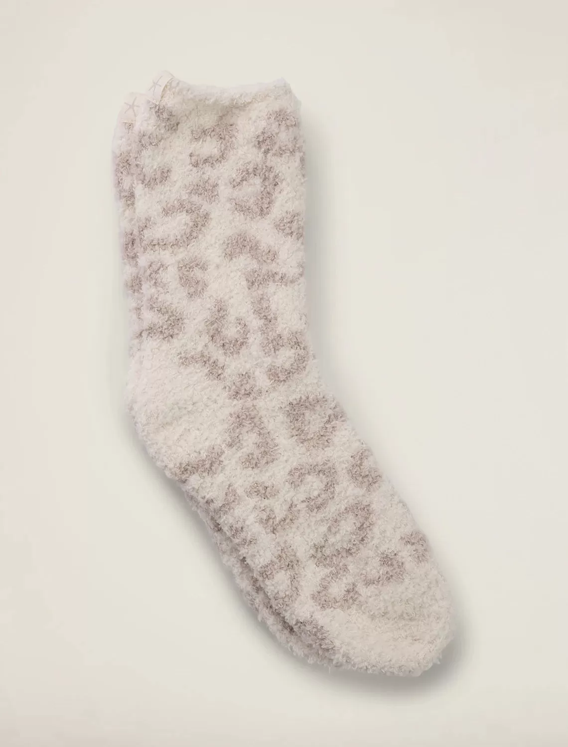 CozyChic Women's Barefoot In The Wild Socks-Cream/Stone