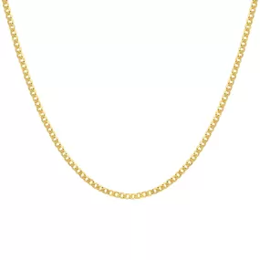 Cubano Chain Necklace | Solid 14k Gold