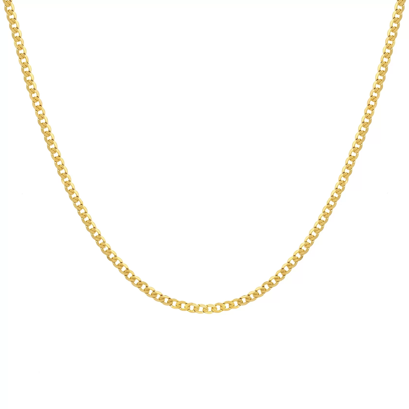 Cubano Chain Necklace | Solid 14k Gold