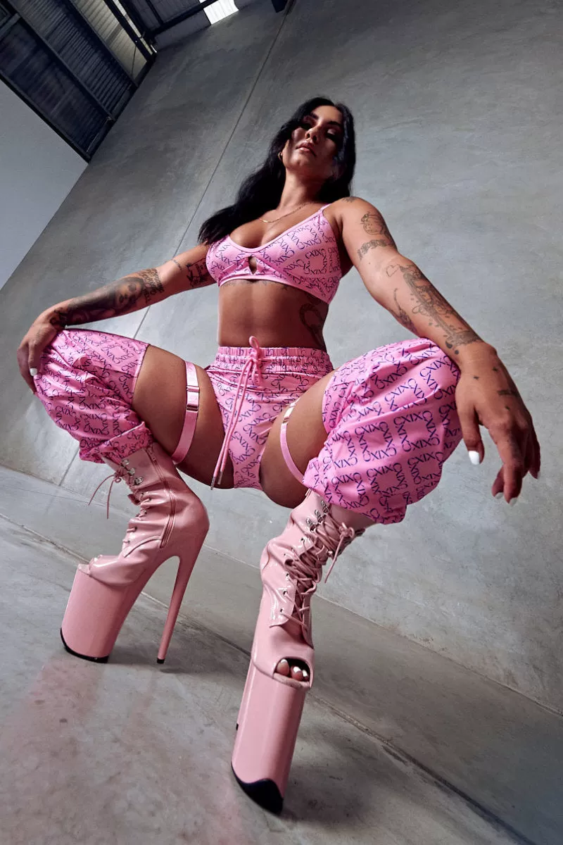 CXIX 119 Chaps - Pink Print