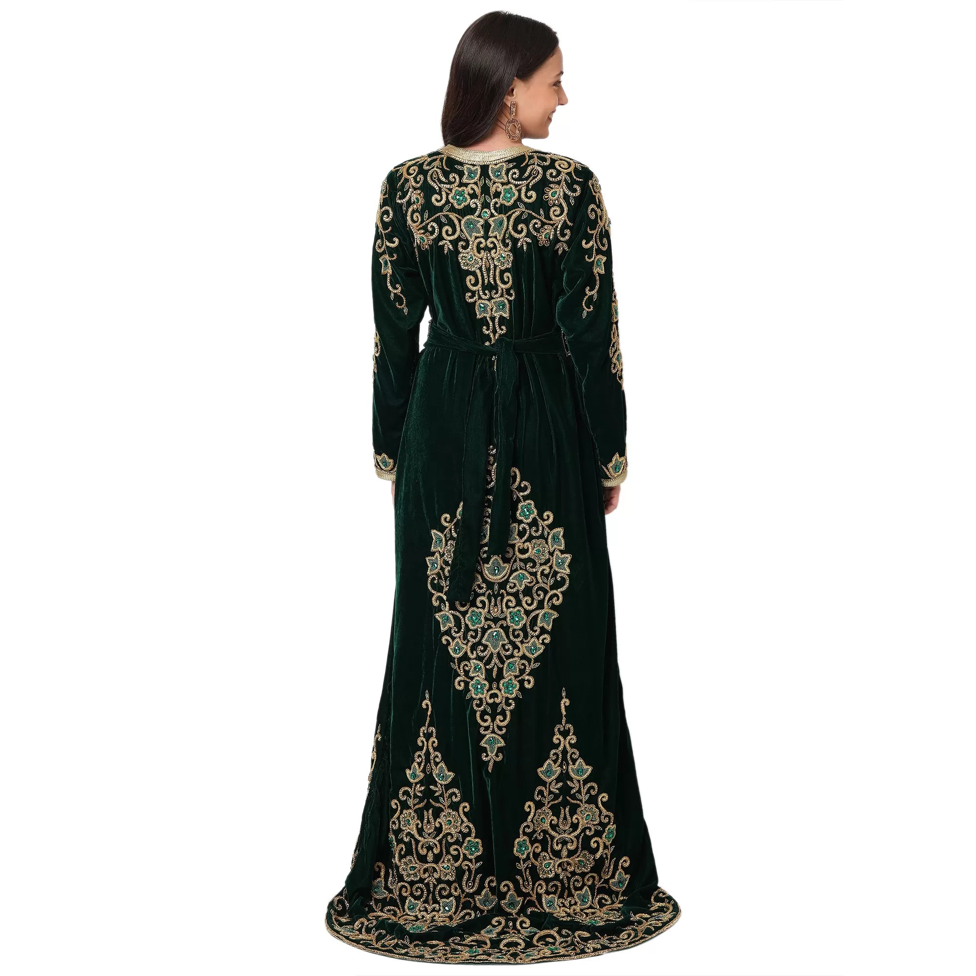 Designer Maxi Long Sleeve Kaftan