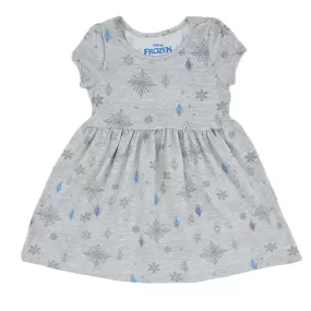 Disney Half Sleeves Dress - Frozen