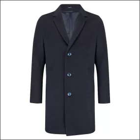 Douglas Navy Prescott Tailored Coat<>