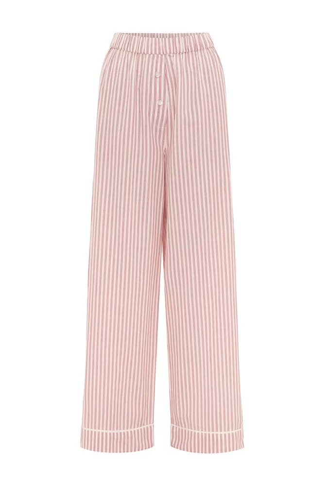 EDIE PANT - STRAWBERRY STRIPE