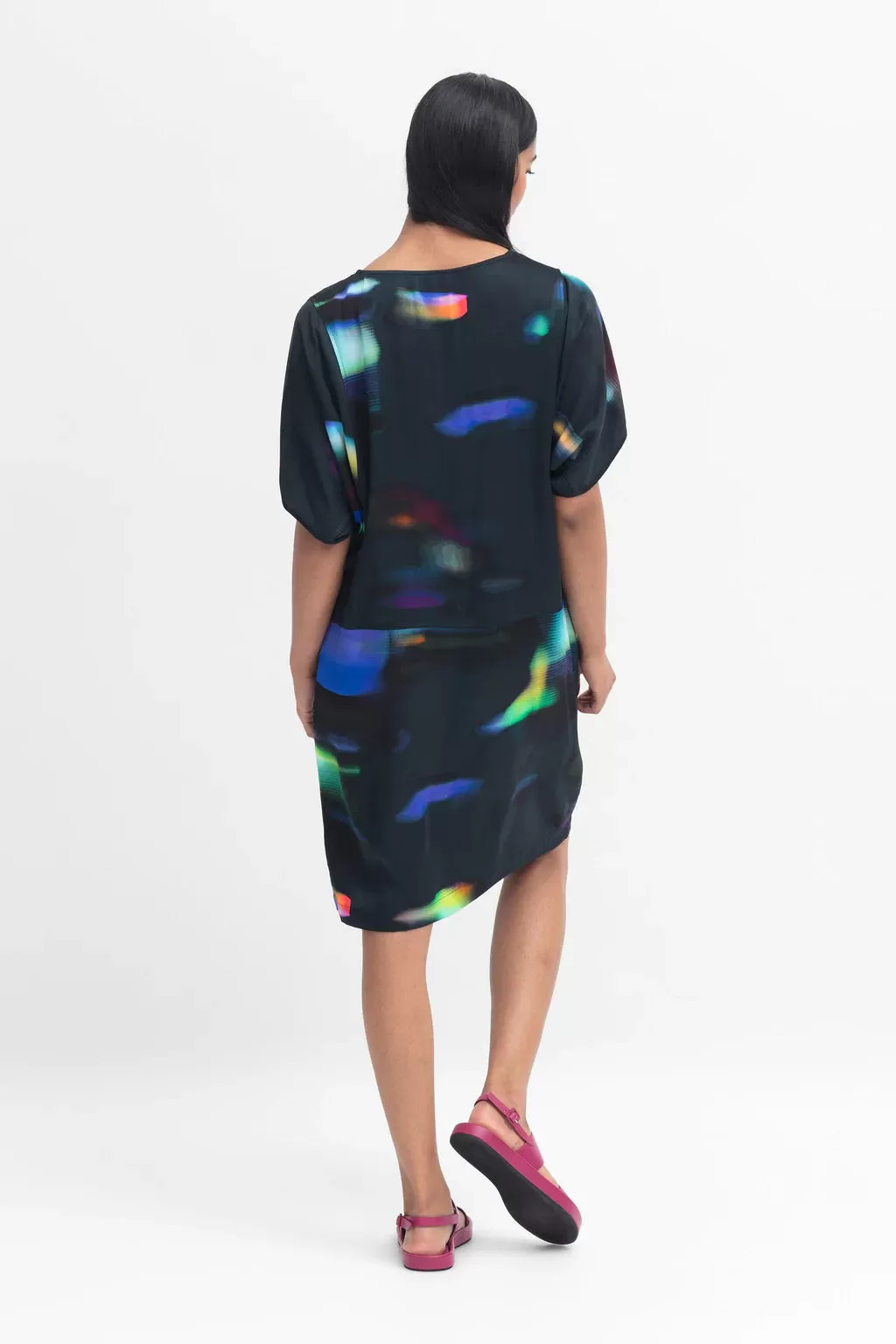 Elk The Label - Troja Dress - Kreera Print