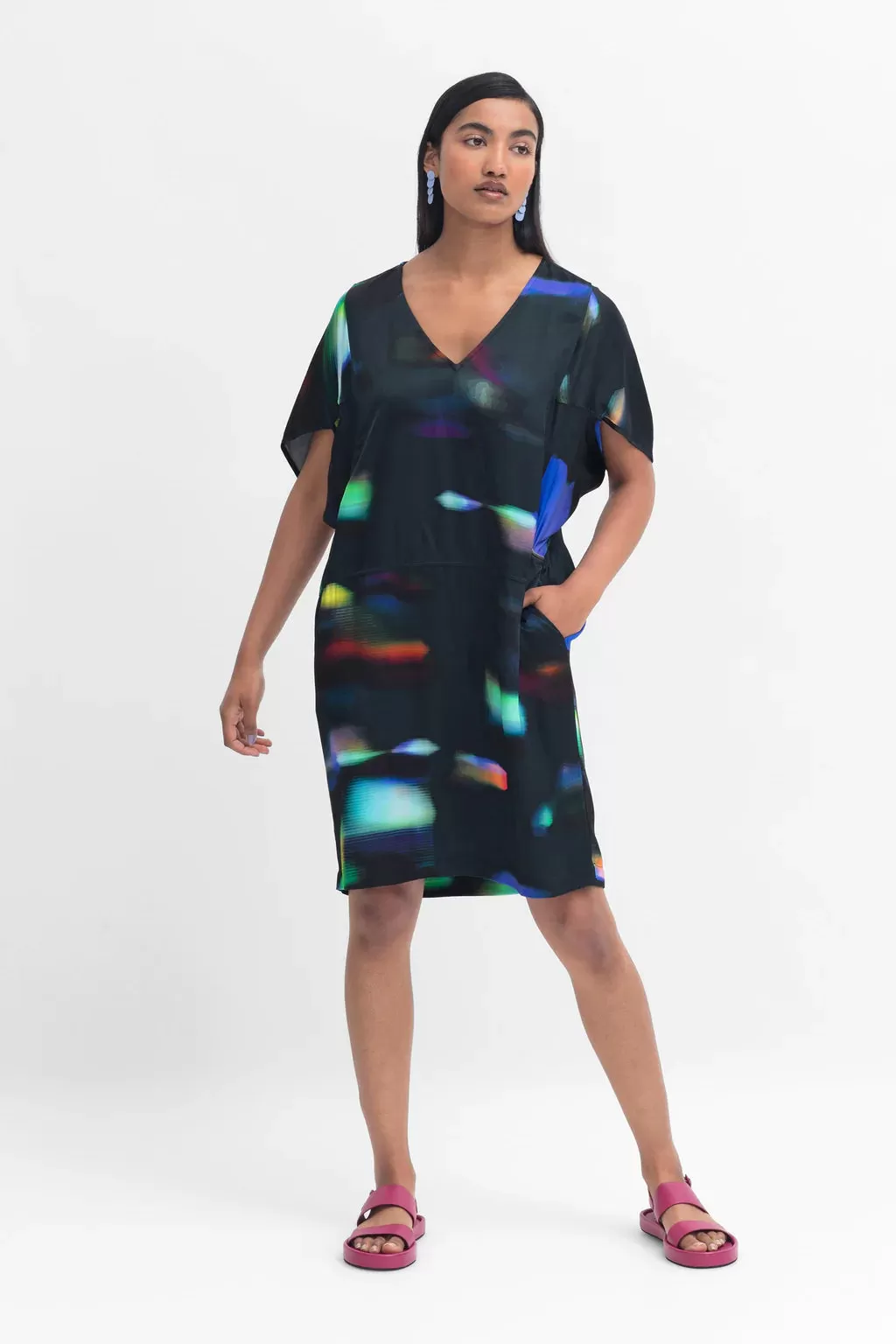 Elk The Label - Troja Dress - Kreera Print