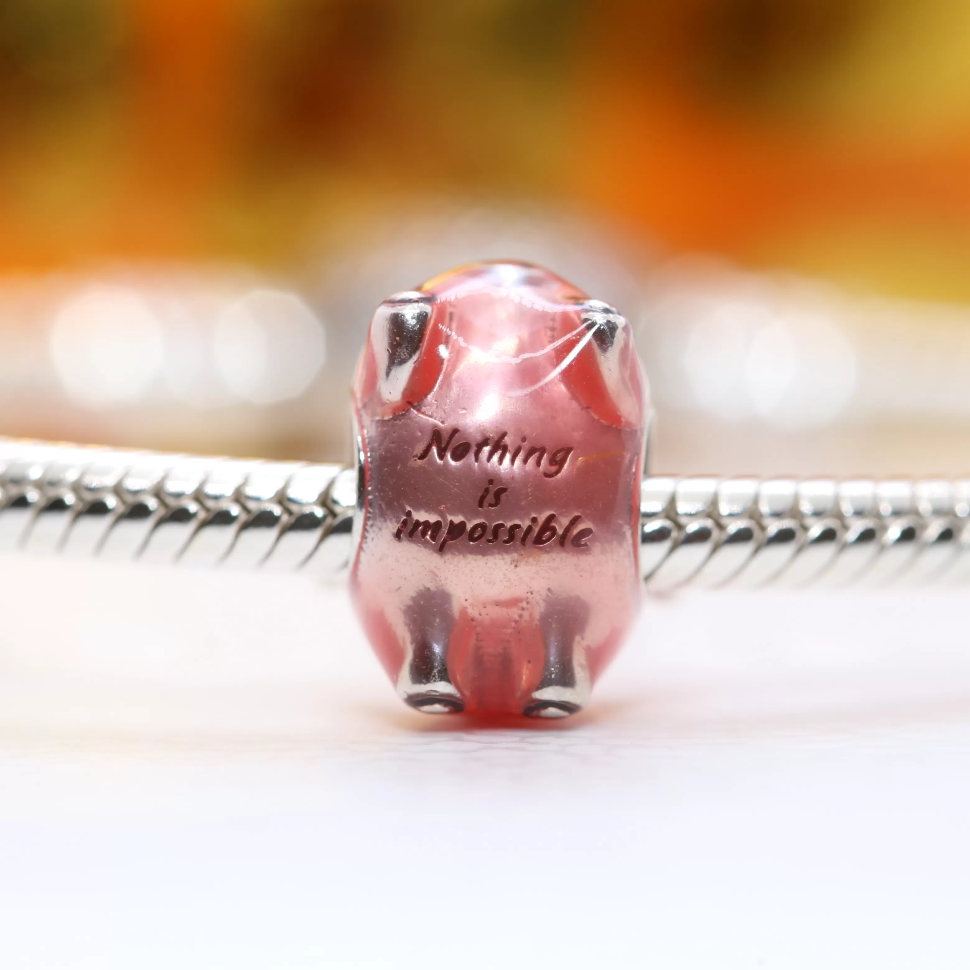 Flying Unicorn Pig Charm 792573C01