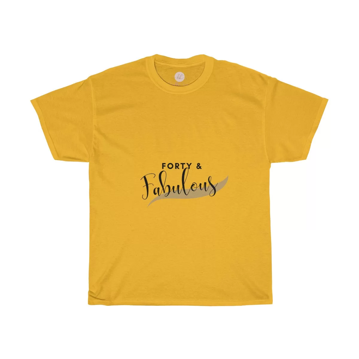 Forty & Fabulous Tee| 40 Birthday Girl Tee