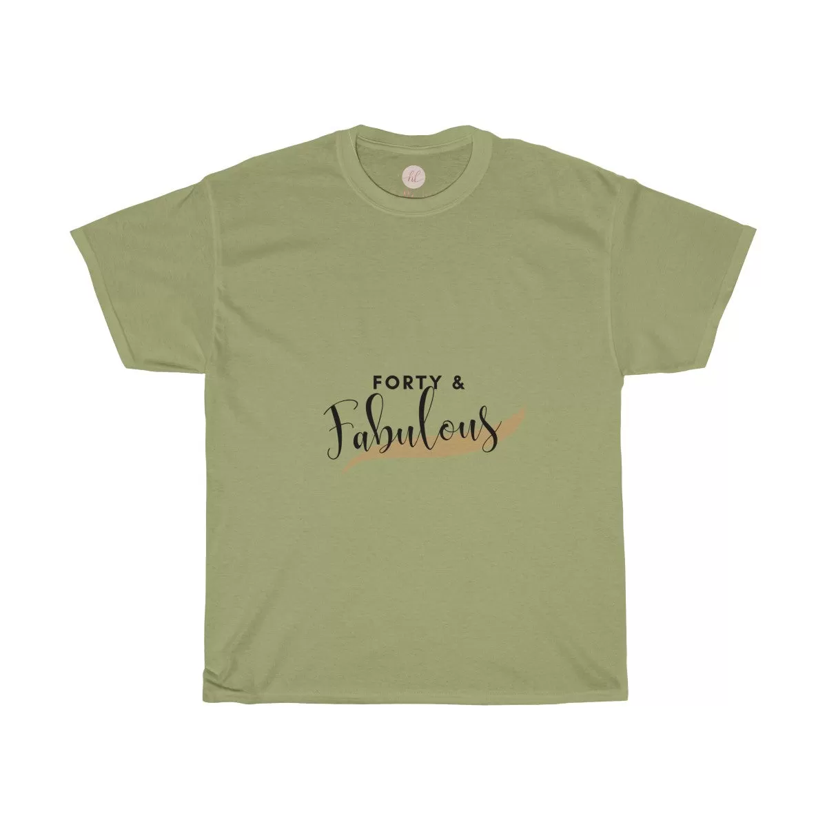 Forty & Fabulous Tee| 40 Birthday Girl Tee