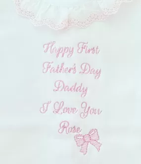 Frilly Fathers Day Vest