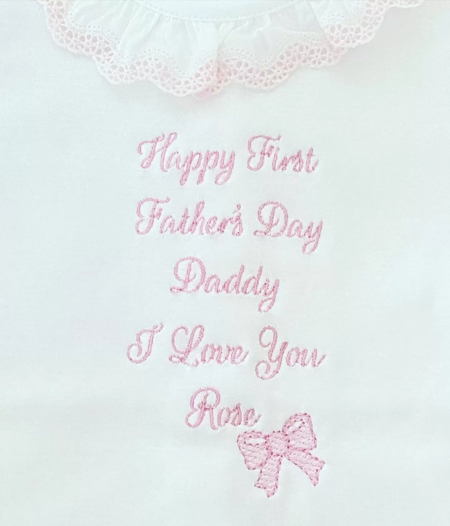 Frilly Fathers Day Vest